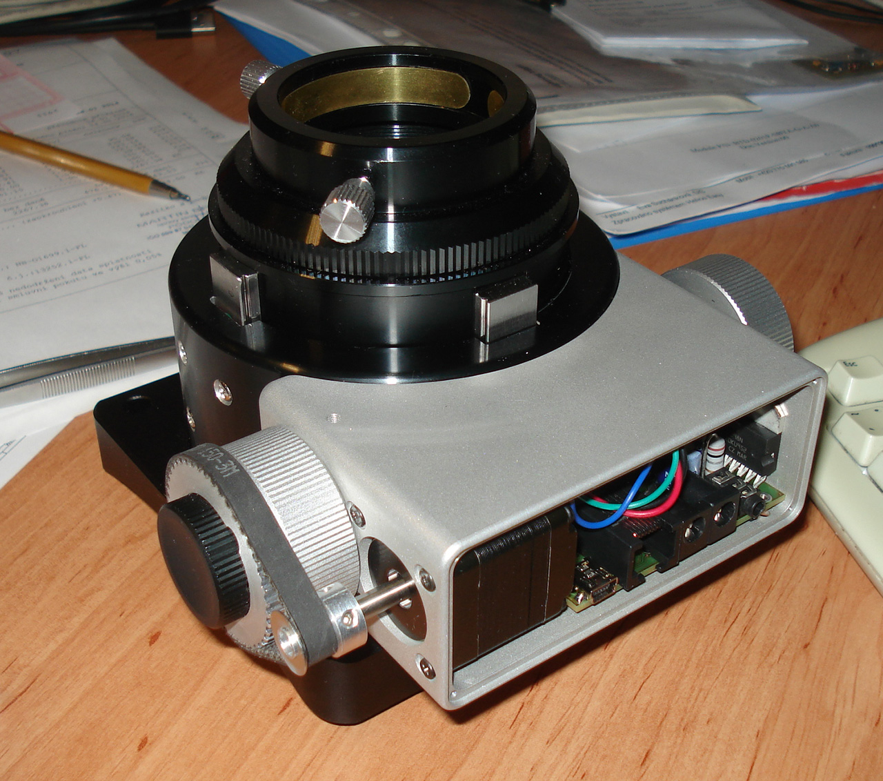 modifikovaný GSO fokusér